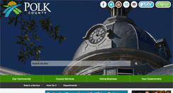 Desktop Screenshot of polk-county.net
